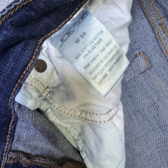 Joe's Jeans Dark Blue Denim Shorts | Size 29 - Picture 6 of 6